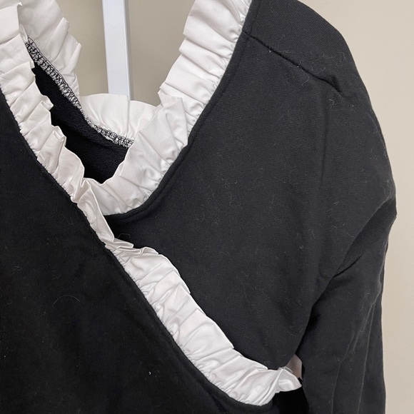 Black Party black & white top - Picture 3 of 4